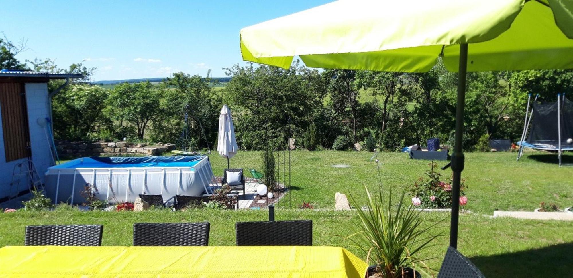 Ferienwohnung Frau Klara Hofheim in Unterfranken Buitenkant foto